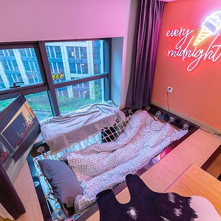 Loft Apartment With Slide Hammock With Movie Viewing Hangcsou Kültér fotó
