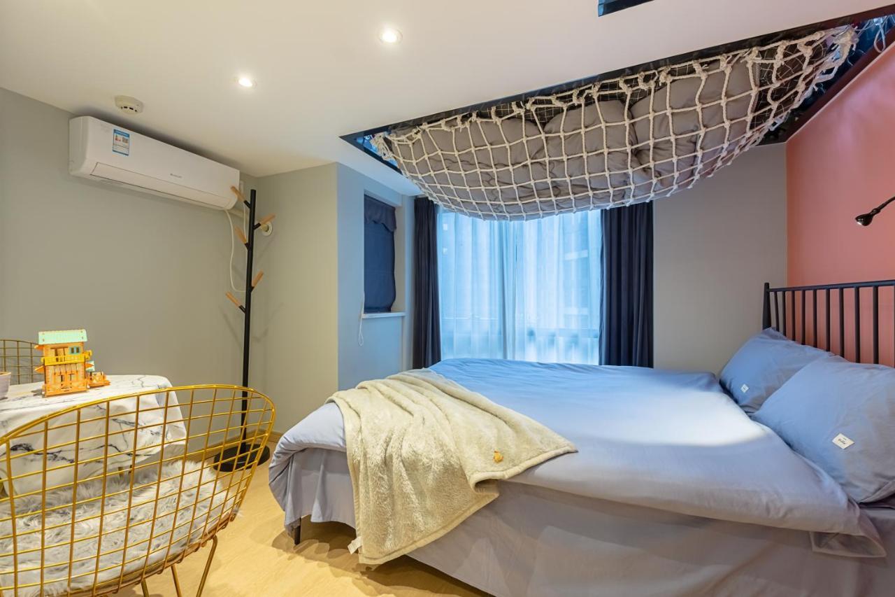 Loft Apartment With Slide Hammock With Movie Viewing Hangcsou Kültér fotó
