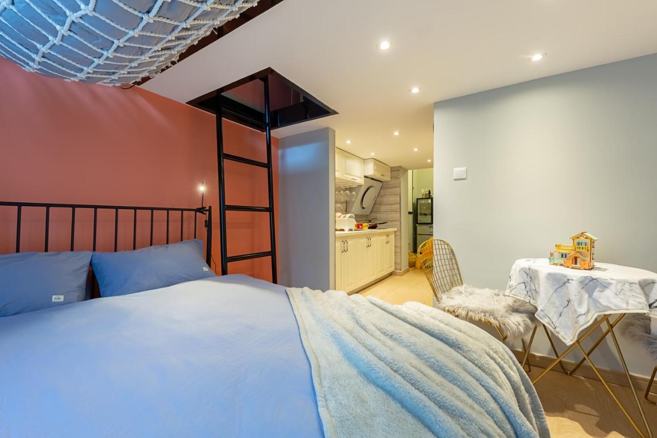 Loft Apartment With Slide Hammock With Movie Viewing Hangcsou Kültér fotó